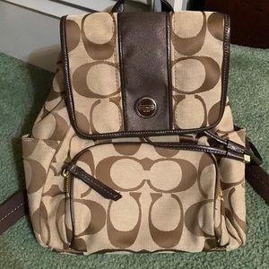 Coach book bag